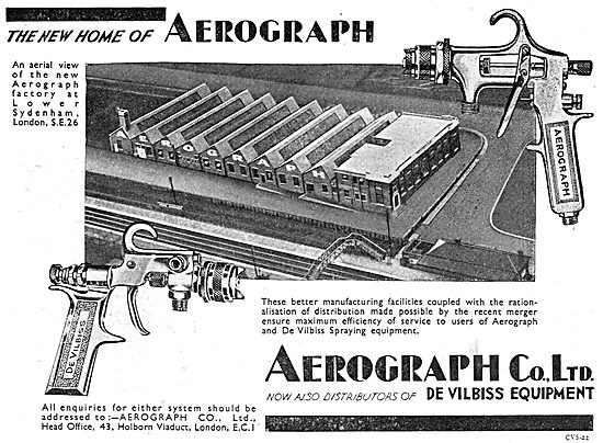 Aerograph DeVilbiss Spray Finishing Equipment                    