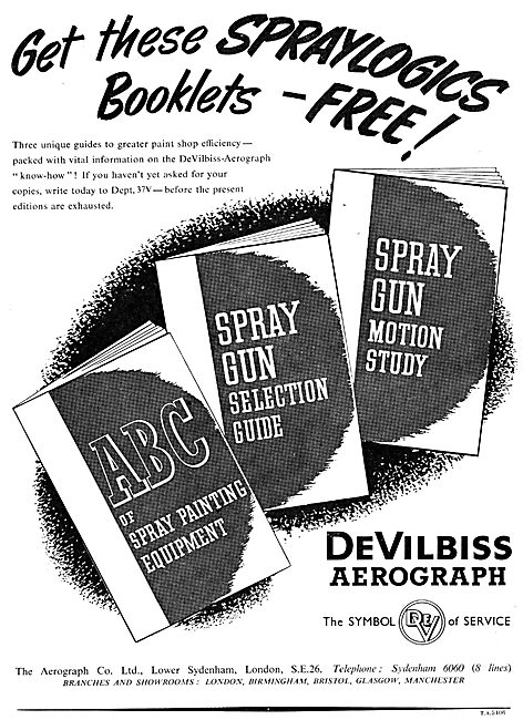 Aerograph DeVilbiss Spray Painting Equipment - Spray-Gun         