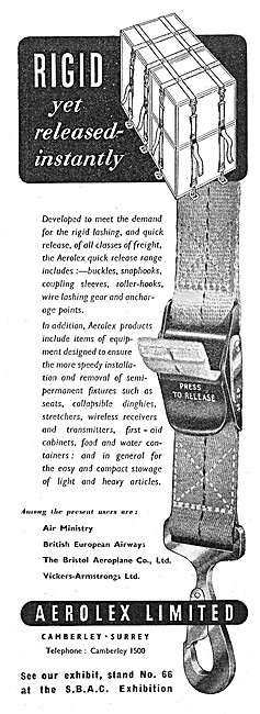 Aerolex Freight Lashing Equipment                                