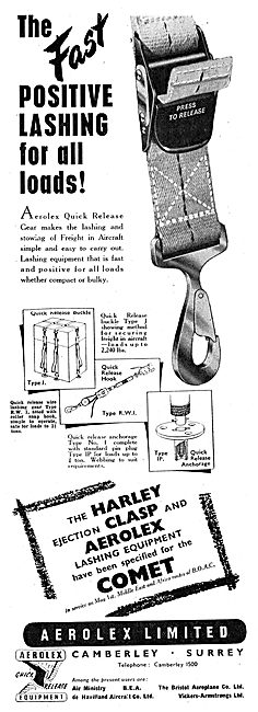 Aerolex Cargo Lashings & Harnesses                               