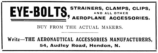 Aeronautical Accessories - Aircraft Parts                        