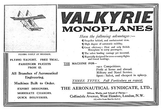 The Aeronautical Syndicate - Machines Built To Order             