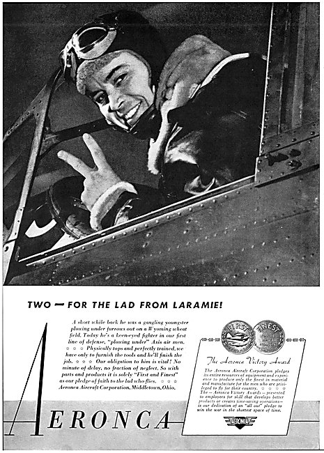 Aeronca Aircraft Corporation War Production 1942                 