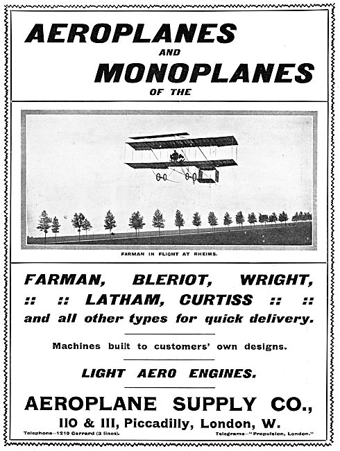 The Aeroplane Supply Company                                     