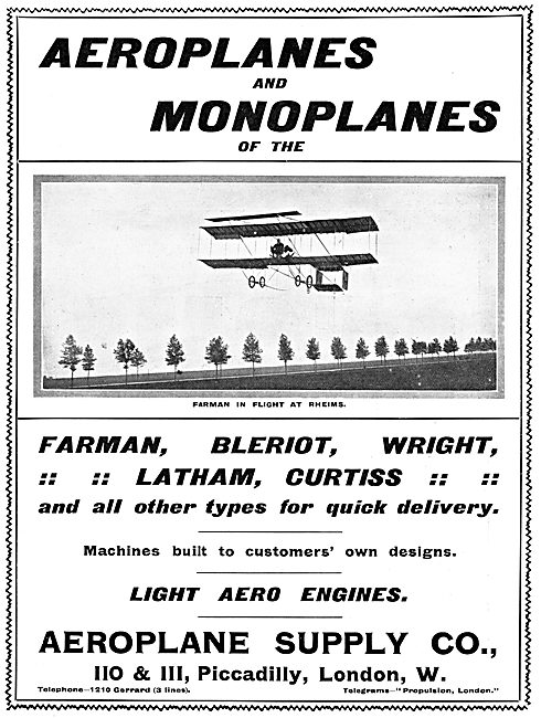 The Aeroplane Supply Company                                     