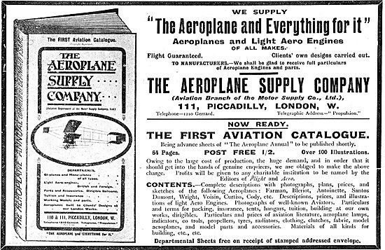 The Aeroplane Supply Co - The Aeroplane And Everything You Need .