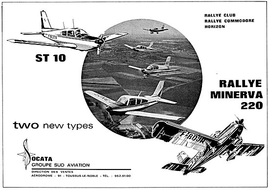 Aerospatiale SOCATA Rallye Minerva - Rallye ST 10                