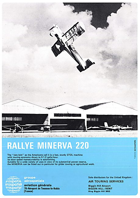 Aerospatiale Rallye Minerva 220                                  
