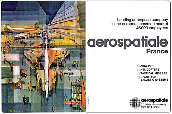Aerospatiale Aerospace 1972                                      