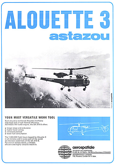 Aerospatiale Alouette 3                                          