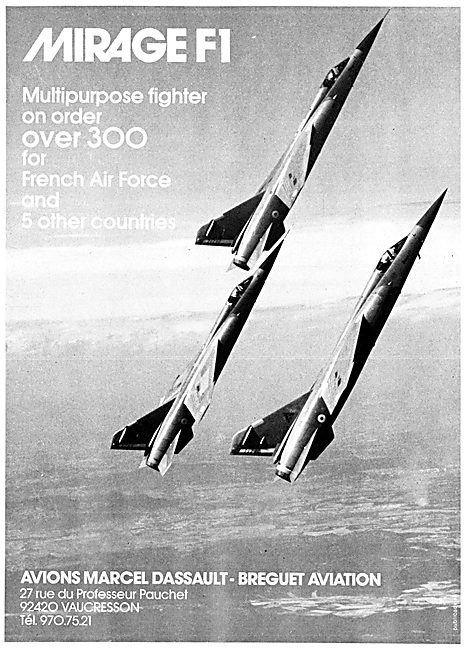 Dassault Breguet Mirage F1                                       