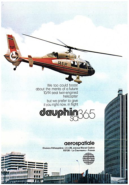 Aerospatiale Dauphin SA365                                       