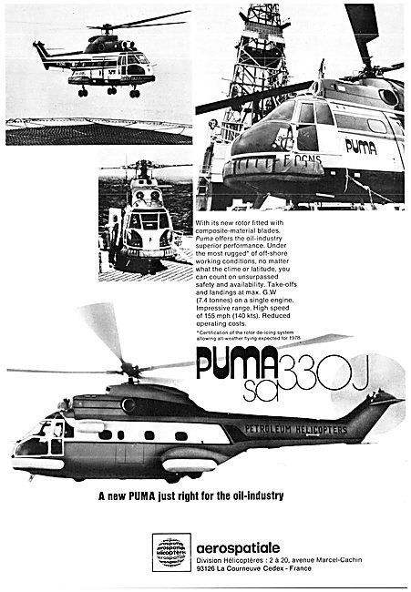 Aerospatiale Puma SA 330 J                                       