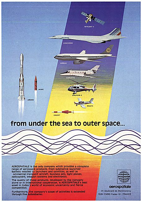 Aerospatiale Aerospace 1978                                      