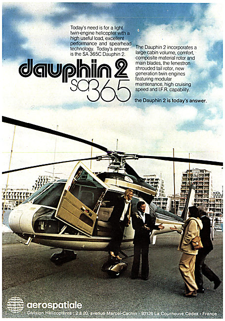 Aerospatiale SA 365 Dauphin 2                                    