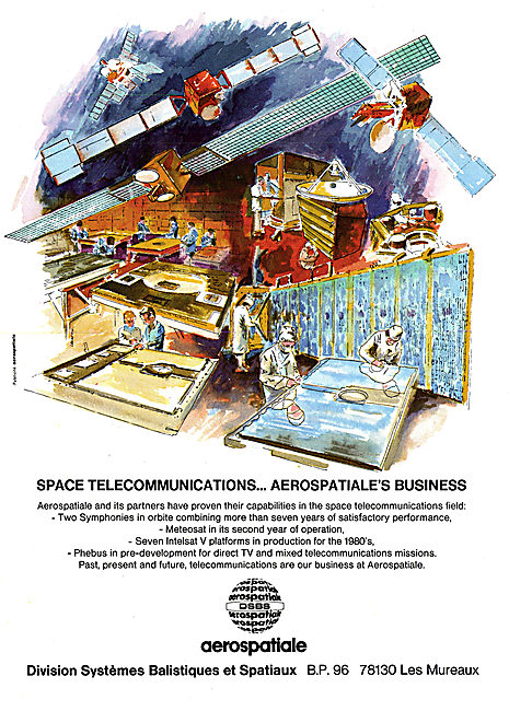 Aerospatiale Space Telecommunications Satellite Partners         