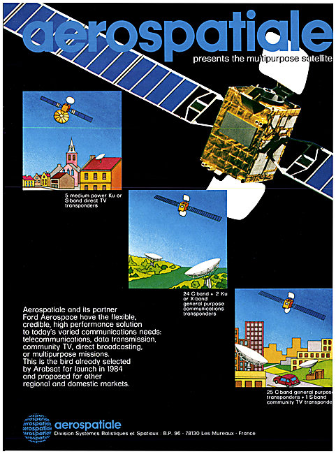 Aerospatiale Ford Aerospace Satellites                           