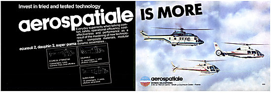 Aerospatiale Helicopters                                         