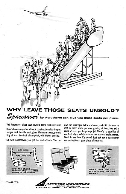 Aerotec Industries - Spacesaver Aerotherm Aircraft Seating       