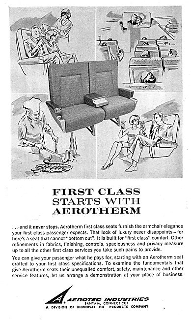 Aerotec Industries - Aerotherm Aircraft Seating                  