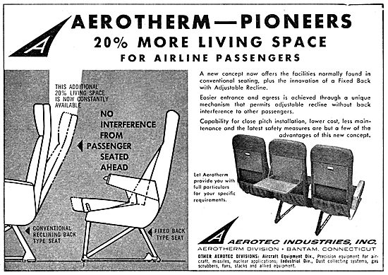 Aerotec Aerotherm Cabin Seating                                  