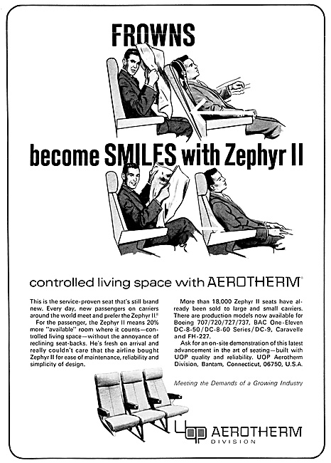 Transportation Equipment  Aerotherm Aircraft Seats               