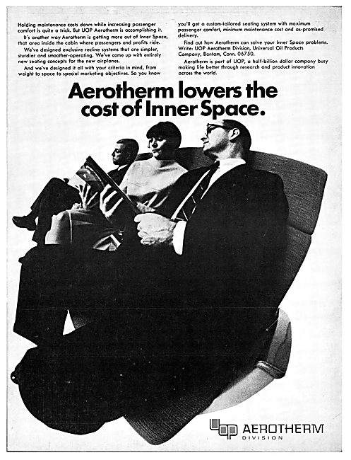 UOP Aerotherm Cabin Seating                                      