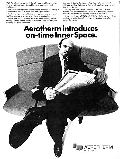 UOP Aerotherm Cabin Seating                                      
