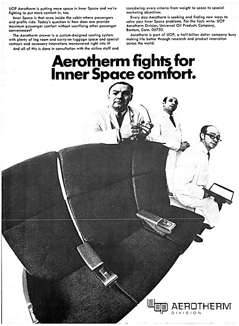 UOP Aerotherm Cabin Seating                                      