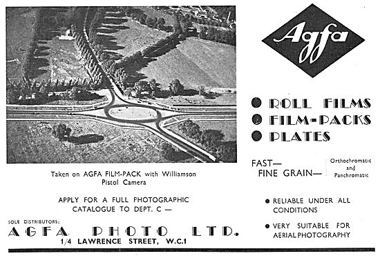 Agfa Aerial Photography Film & Equipment                         