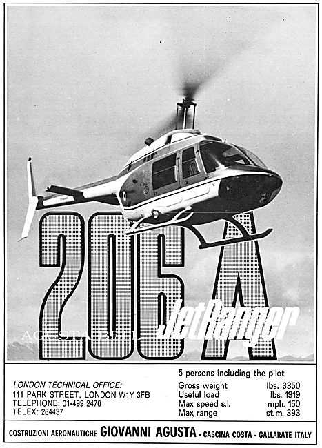 Agusta Bell 206A Jet Ranger                                      