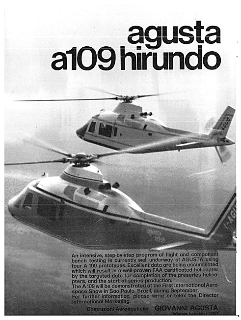 Agusta A109 Hirundo                                              