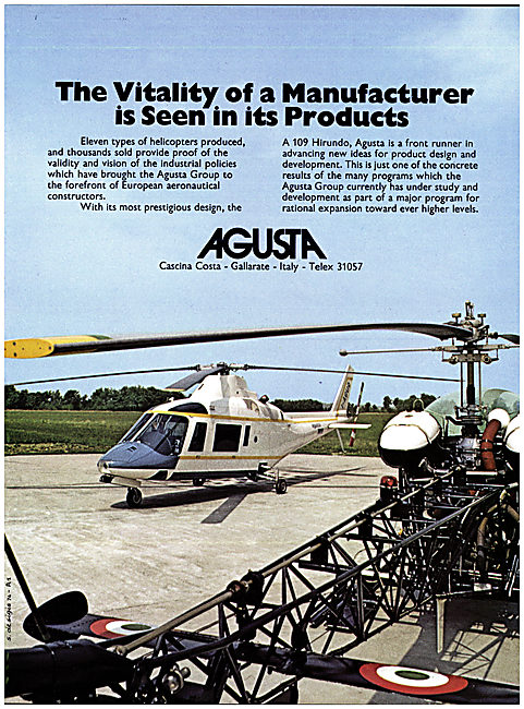 Agusta Bell A 109 Hirundo                                        