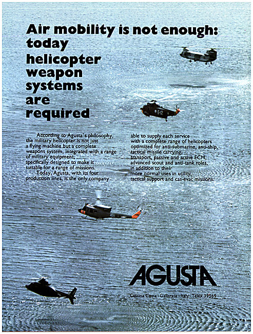 Agusta Military Helicopters 1975                                 