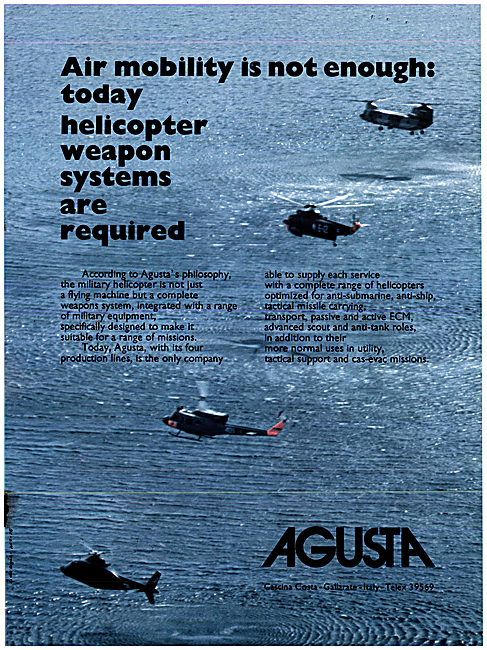 Agusta Helicopters 1976                                          