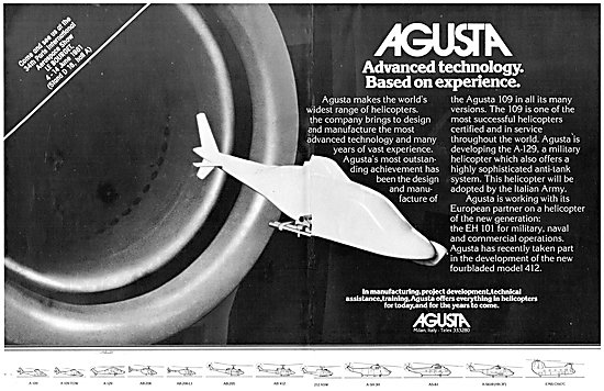 Agusta Helicopters 1981                                          