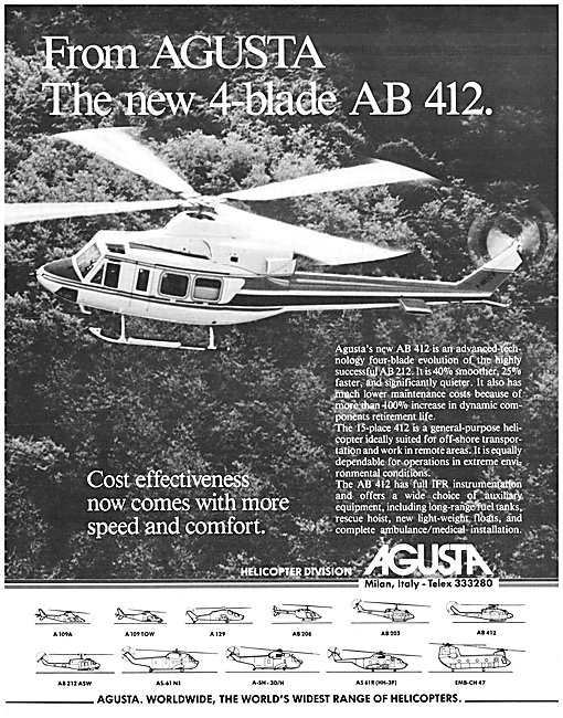 Agusta AB 412                                                    