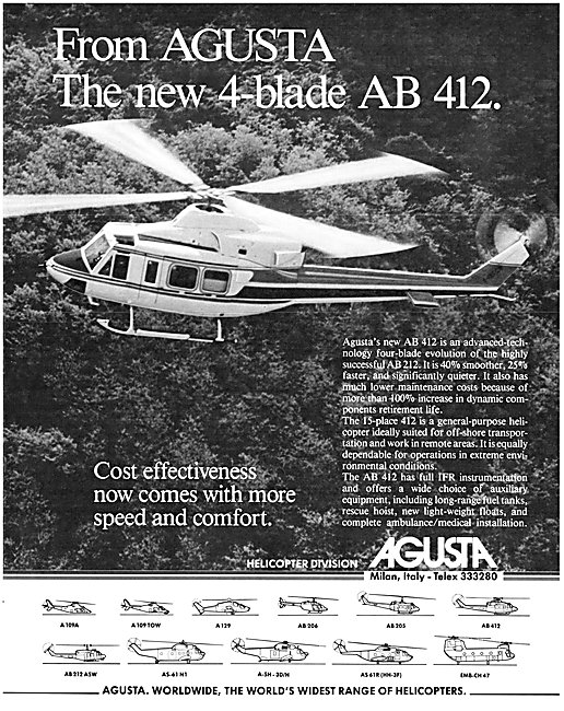 Agusta AB 412                                                    