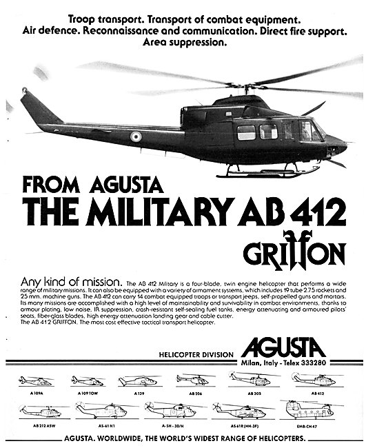 Agusta AB 412                                                    