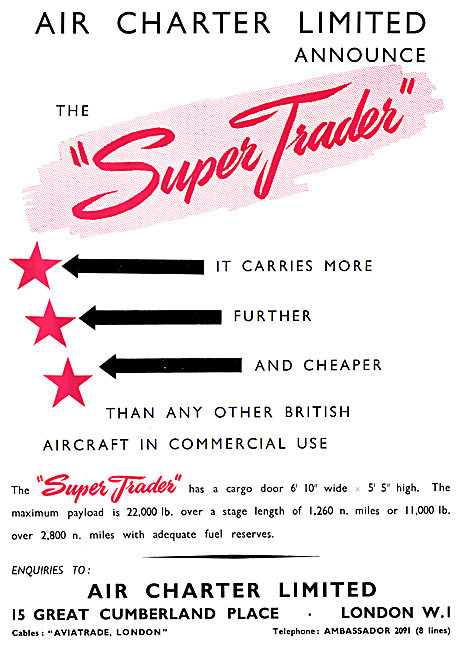 Air Charter Ltd.  Suoer Trader                                   