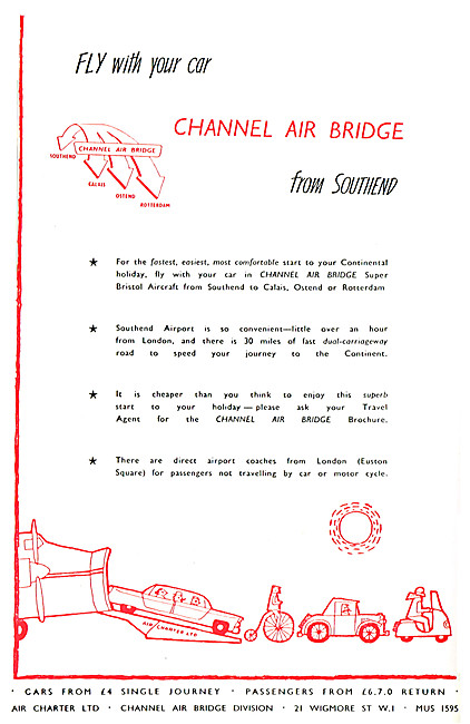 Air Charter Channel Air Bridge. Southend                         