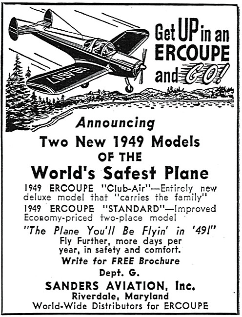 Ercoupe Club-Air - Ercoupe Standard Aircraft                     