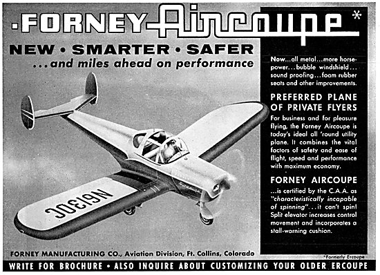 Forney Aircoupe                                                  