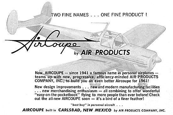 AirCoupe - AIR Products Company Inc                              