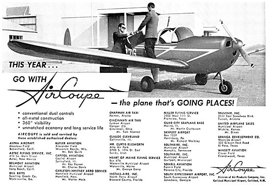 AirCoupe 1961                                                    