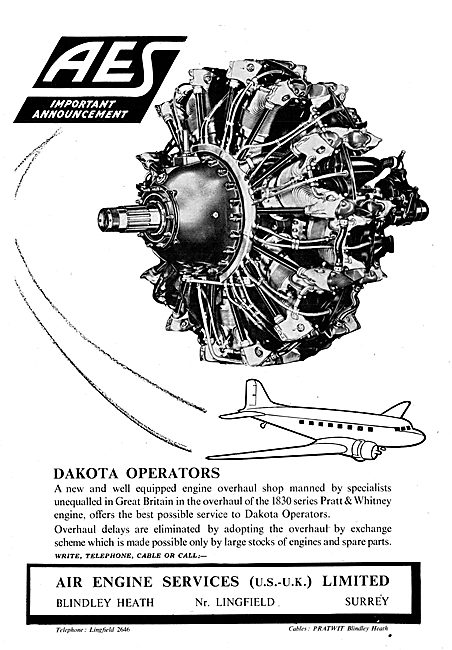 Air Engine Services - Aero Engine Overhauls                      