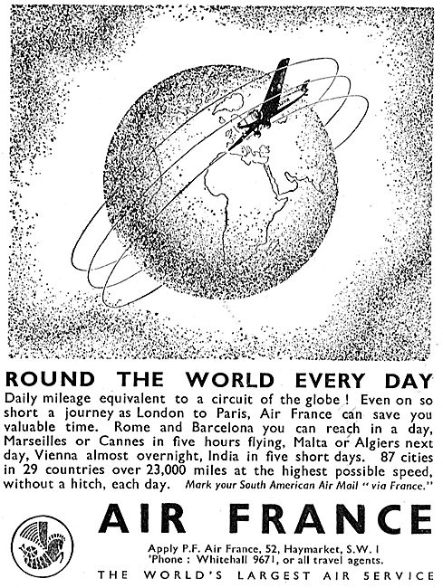 Air France - Round The World Every Day                           