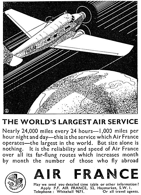 Air France - The World's Largest Air Service                     