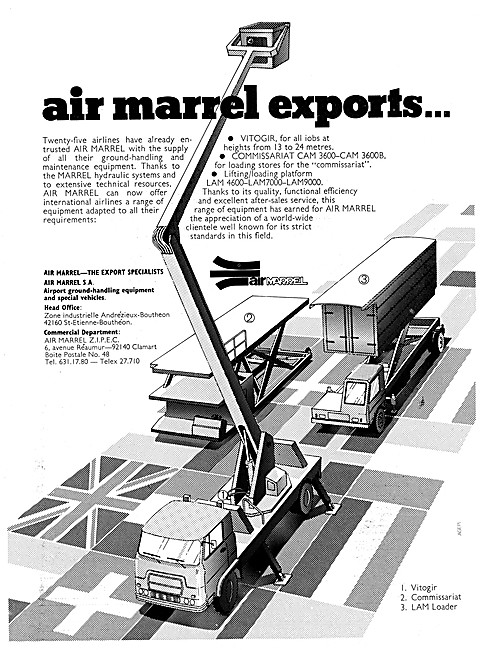 Air Marrel Ground Handling & Maintenance Equipment. VITIGOR      