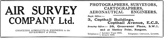 Air Survey Co - Photographers, Surveyors & Cartographers         